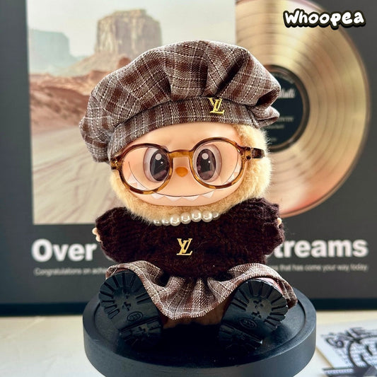 Luksuslikust inspireeritud Labubu rõivakomplekt