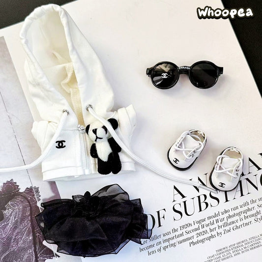 Luksuslikust inspireeritud Labubu rõivakomplekt