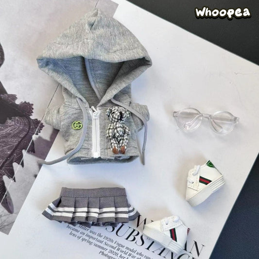 Luksuslikust inspireeritud Labubu rõivakomplekt