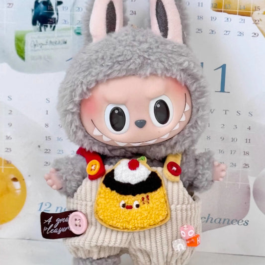 Labubu pudiņa apģērbs