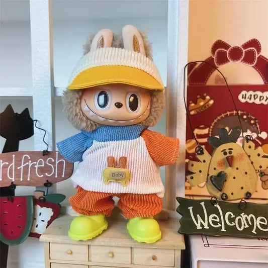 Labubu daudzkrāsains apģērbs