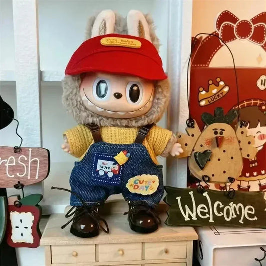 Labubu zemnieka kombinezons