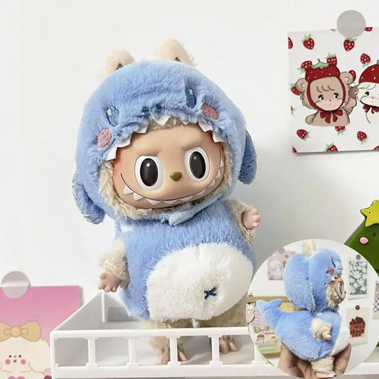 Labubu zilā vaļa apģērbs