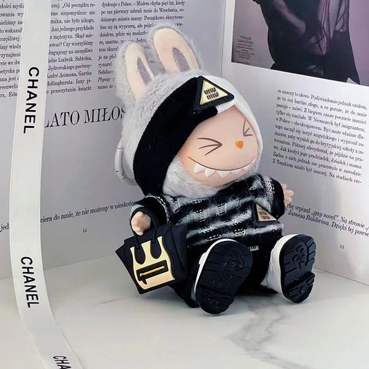 Luksuslikust inspireeritud Labubu rõivakomplekt