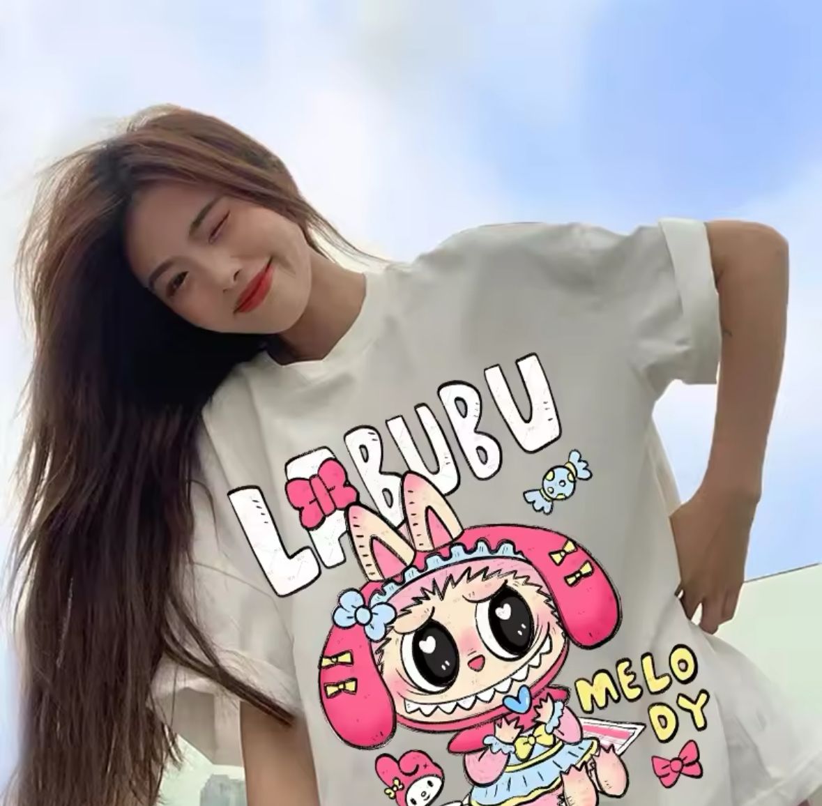 Eksklusiivne piiratud väljaandega Labubu T-särgid