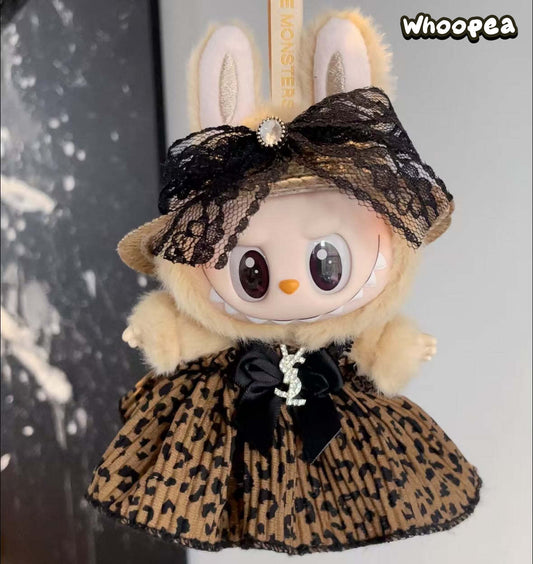 Luksuslikust inspireeritud Labubu rõivakomplekt