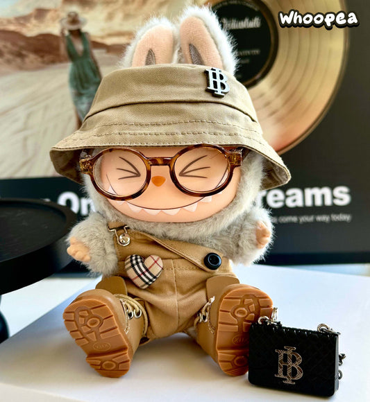 Luksuslikust inspireeritud Labubu rõivakomplekt