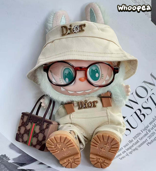 Luksuslikust inspireeritud Labubu rõivakomplekt