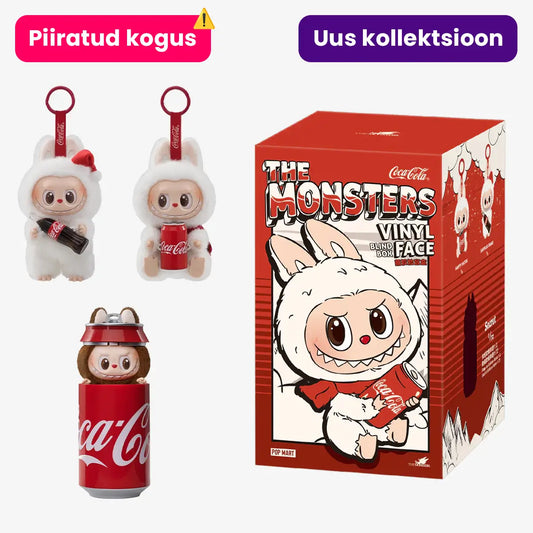 LABUBU | Plüüšist võtmehoidja "Coca-Cola" kollektsiooni salajane kast