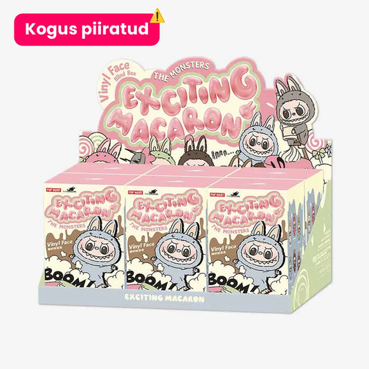 LABUBU "Exciting Macaron" SUUR KARP (komplektis 6 karpi sees)