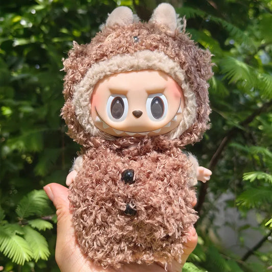 Labubu brūnā lācīša apģērbs